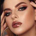 10Pcs 16G Stainless Steel Hinged Lip Ring Nose Hoops Studs Segment Septum Cartilage Tragus Piercing Jewelry for Women Men, 8mm/10mm/12mm/14mm/16mm