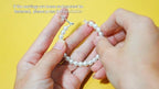 3 Pairs Pearl Clip on Hoop Earrings for Women Hypoallergenic Pearl Hoop Earrings Jewelry for Non-Pierced Ears Womens,3 Sizes,Adults